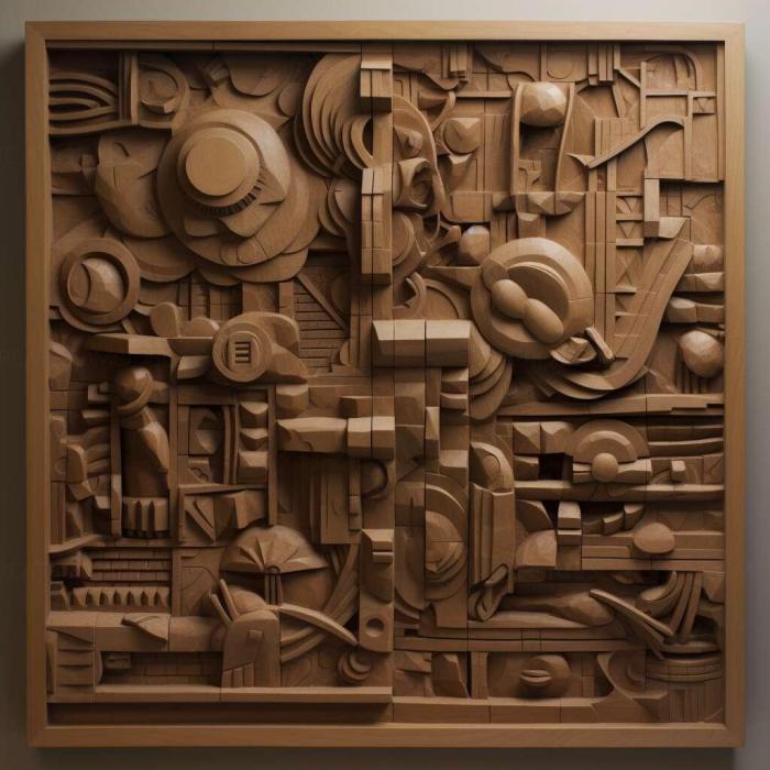 نموذج ثلاثي الأبعاد لآلة CNC 3D Art 